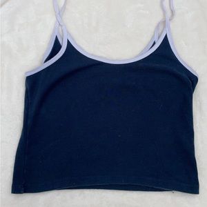 BRANDY MELVILLE NAVY TANK TOP